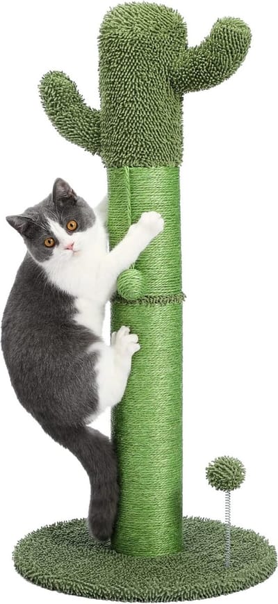 Lexium Krabpaal voor zware katten - Krabpaal voor grote katten - Stevige krabpaal - Geschikt voor grote en zware katten