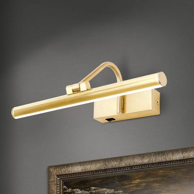 ORION Gouden LED schilderij verlichting Sofia - 30 cm