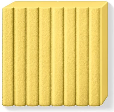 Fimo klei soft Leather Safran yellow 8010-109