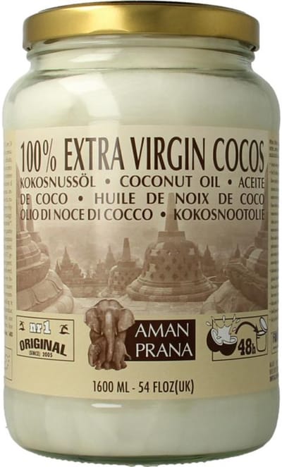 Amanprana Kokosnootolie bio 1600 Milliliter