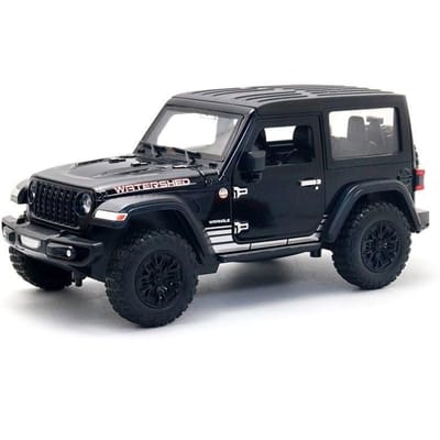 1:24 Jeeps Wrangler Rubicon Suv Legering Auto Model Simulatie Diecasts Metaal Off-Road Voertuigen Auto Model Geluid Licht Kinder Speelgoed Cadeau