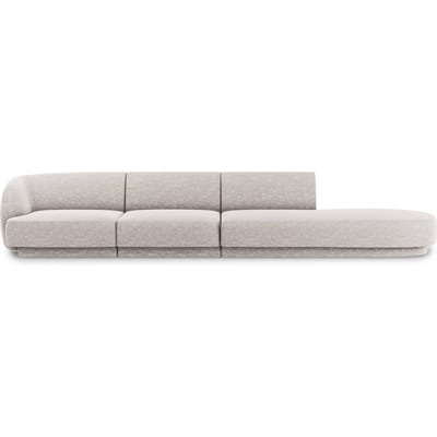 4-zitsbank Miley rechts-open chenille | Micadoni Limited Edition