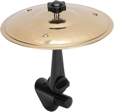 Mini Drum voor Auto's - Praktische Car Crash Cymbal voor Muziekliefhebbers, Ventilatie en Vermaak in de Auto met Alloy en ABS Materialen