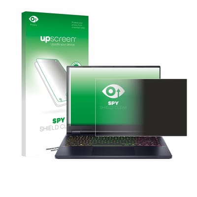 upscreen - privacy screenprotector voor Acer Predator Helios Neo 14 AI - Folie Beschermfolie Blauwlichtfilter