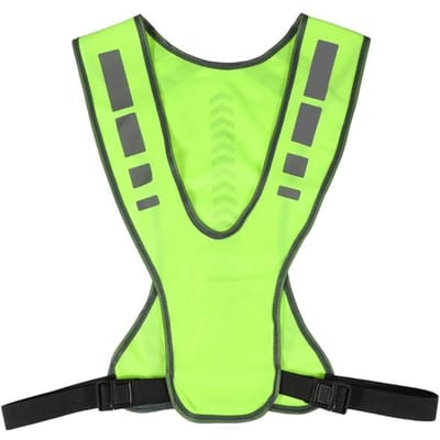Motorveiligheidsjack Zichtbaar Reflecterend Vest Werkkleding Nachtbeveiliging Hardlopen Fietsen Racekleding Verkeersjas fluorescerende groene kleur