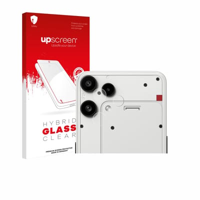 upscreen - Screenprotector voor Nothing Phone (3a) Lite (ALLEEN Camera Lens) - Folie Beschermfolie Beschermglas transparant