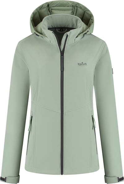 Kjelvik Outdoorjas Evi Groen - maat 40