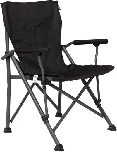 Redwood - Campingstoel - Atlas Vouwstoel - Zwart