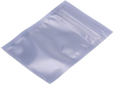 Opbergtas Set - Beschermende Zakjes - Elektronica Beschermen - Antistatisch Waterdicht - 100 Stuks - Zilvergrijs