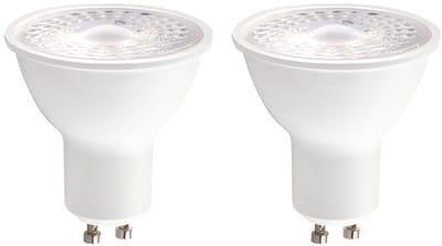 Kobi Premium LED Spot GU10 3W - 300lm - 4000K - 230V - 30.000 Branduren - Voor Plafondspot, Toilet of Werkhoek - GU10 Fitting - 2 stuks