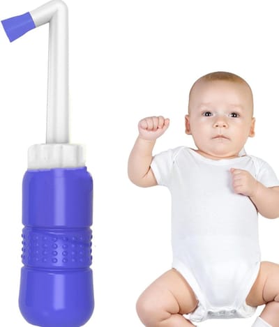 Draagbaar Reisbidet - Perineum Fles - Persoonlijke Hygiëne - Oplaadbaar Via USB - 300 ml Capaciteit - Wit