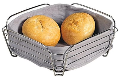 Broodmand Grijs voor Vers Brood en Gebak