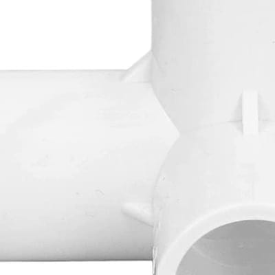 3-weg Buisfittingen PVC-kunststof Haakse T-hoekconnector 20 Mm - 10 stuks - Snelverminderende Buisconnector