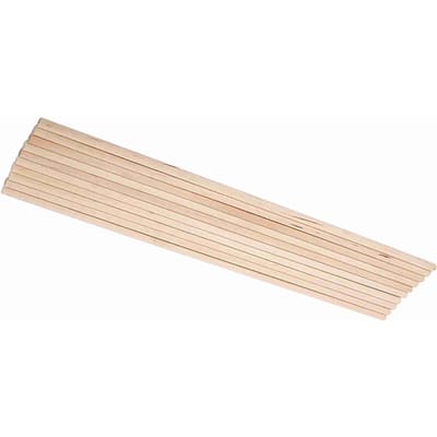 10 stuks 30 cm Lange DIY Houten Knutselstokjes Rondelen Stokken Staven Zoete Bomen Houtgereedschap 5 Maten Type 2