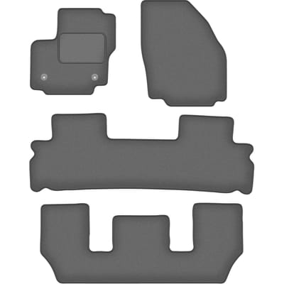 Grafiet automatten voor: Ford S-MAX MK1 FL 7-zits (2012-2015)