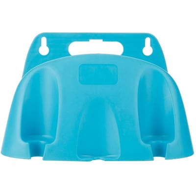 Wandgemonteerde tuinslanghaspelhangerhouder Kabelopbergbeugel blue