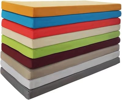 Zitkussen Tuinbank - Waterdicht Kussen - Buiten Zitten - Antislip Onderkant - 180x30x8cm - Groen