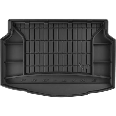 Premium Brand - Toyota Yaris IV vanaf 2020 - Kofferbakmatten - TPE Rubber - 5 cm Hoge Rand - Lage Laadvloer (ook Hybride)
