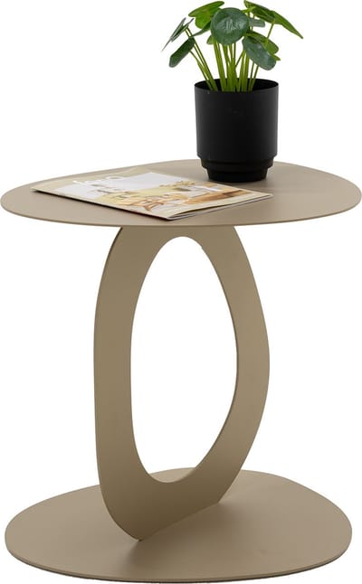 Spinder x Eva van de Ven bijzettafel Alto - Champagne - Staal