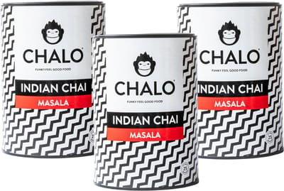 CHALO Chai Latte - Indian Masala Chai Pakket - Zwarte Assam thee - 3 x 300GR