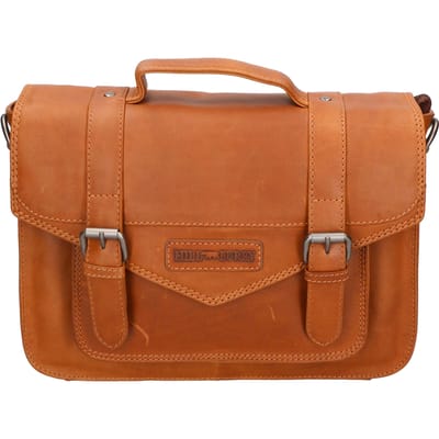 Hill Burry Aktentas Heren COGNAC