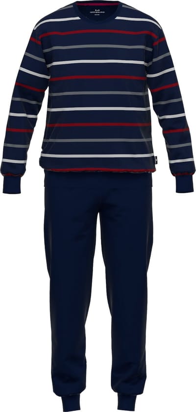 Gotzburg heren pyjama - 452031 - Streep - NOS - 48