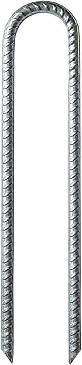 Grondpennen - Tuinhaken Ankers - Vastzetten Trampoline - Verzinkt Staal - 30 cm - Zilver