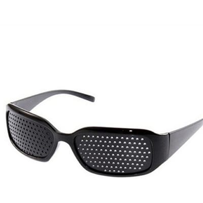 Dispositif Anti-Fatigue Facile à Transporter Noir Lunettes d'extérieur Lunettes d'exercice Soin de la Vision Lunetterie Camping Unisexe black