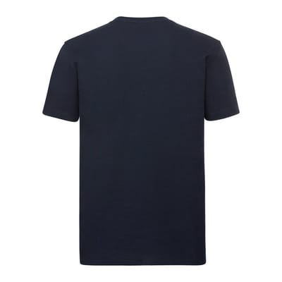 Russell Heren Authentiek Puur Organisch T-Shirt (Franse marine)
