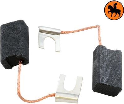 Koolborstelset voor Bosch GSB 13 - 6,35x10x17mm - Vervangt 1.617.014.106