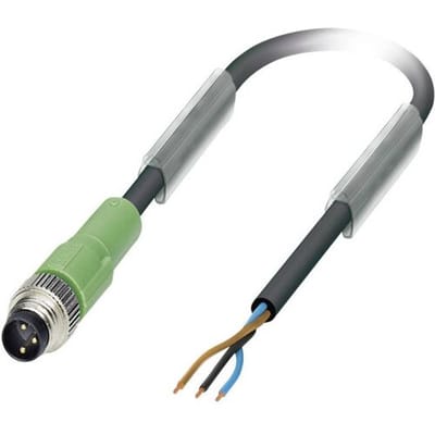 Phoenix Contact 1681664 Sensor/actuator connector, geassembleerd M8 Aantal polen (sensoren): 3 Stekker, recht 1.50 m 1 stuk(s)