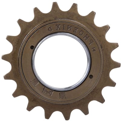 Dailygoods- Freewheel 18 Tanden - Lichtgewicht Fietsaccessoire - Schokbestendig - Duurzaam Metaal - Hoge Prestaties - Corrosiebestendig - Fietsnaaf