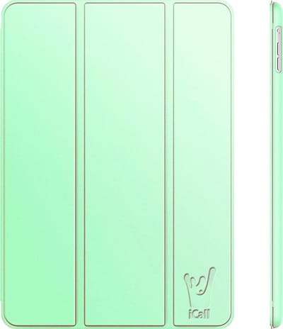 Hoes geschikt voor iPad 2020 / 2019 10.2 inch - Book Case Groen - Trifold
