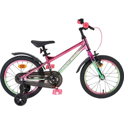 Volare Chrome Kinderfiets - Meisjes - 16 inch - Roze Groen