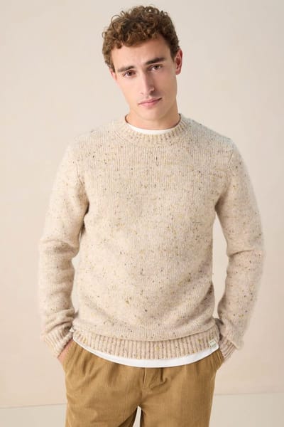 Sissy-Boy - Beige trui met naps