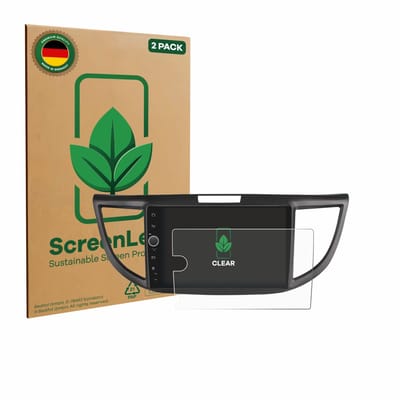 2 Stuks Screenprotector voor Joying Car Radio 9" - Hoogwaardige Beschermfolie transparant