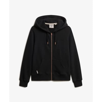 Superdry - Essential Logo hoodie met rits - Dames - Hoodies