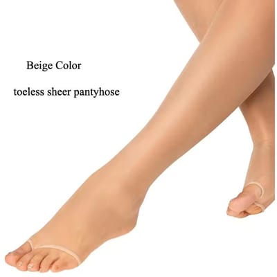 Teenloze Transparante Panty Kousen Europese Bodystockings Voor Dames Lingerie Zwart Wit Beige Vrouwelijk Transparante Kousen Zomer Kleding Toeless beige