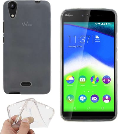 ebestStar - Hoes geschikt voor Wiko Rainbow Jam 4G, Back Cover, Beschermhoes anti-luchtbellen hoesje, Transparant