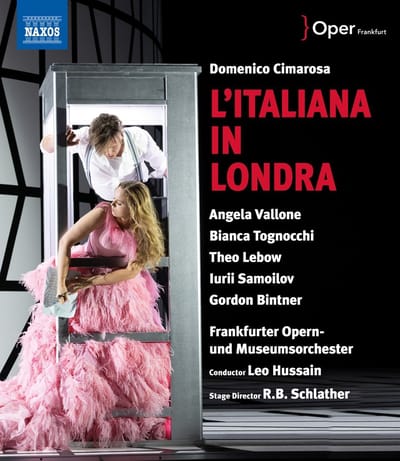 Frankfurter Opern- Und Museumsorchester, Leo Hussain - Cimarosa: L'italiana In Londra (Blu-ray)
