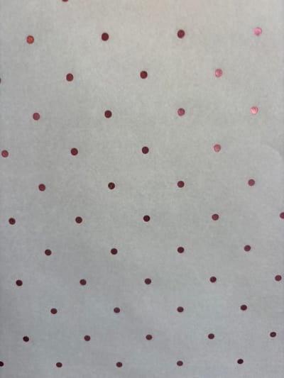 Vloeipapier Roze Metallic Stippen Vellen 250st – Zijdepapier