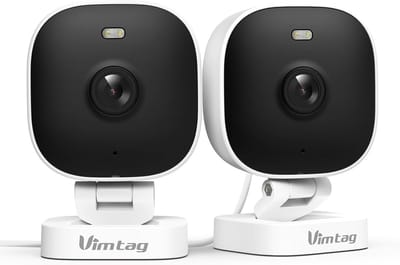Beveiligingscamera Buiten - Smart Wi-Fi Camera - Thuis Bewaking - Kleur Nachtzicht - 2.5K Resolutie - Wit