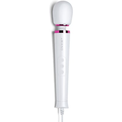 Le Wand Powerful Petite Plug-In Vibrerende Massage Vibrator Wit