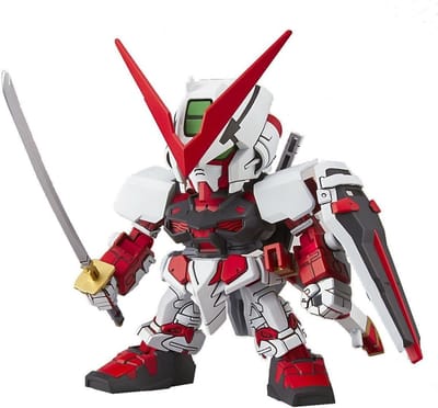 Model Gundam 007 Astray Red Frame Gunpla - Beweegbaar en Schattig figuur 8 cm