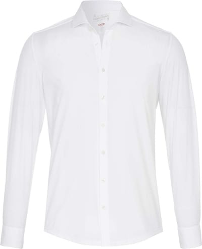 Pure H.Tico The Functional Shirt Wit - Maat 41 - Heren - Overhemden Formeel