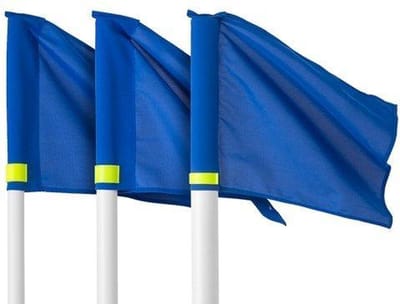 Klem of clip voor hoekvlagstok - 4 stuks - Voetbal trainingsmateriaal
