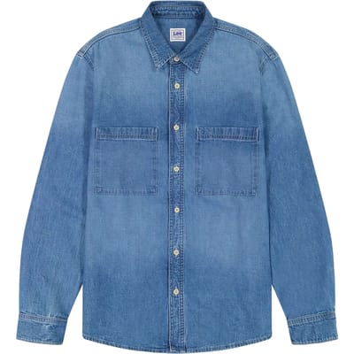 Lee Workwear 2.0 Overhemd Met Lange Mouwen Blauw 2XL Man