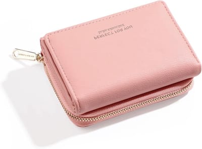 Dames portemonnee klein met grote capaciteit, elegante en schattige geldbeugel met muntvak, ideaal voor dagelijks gebruik