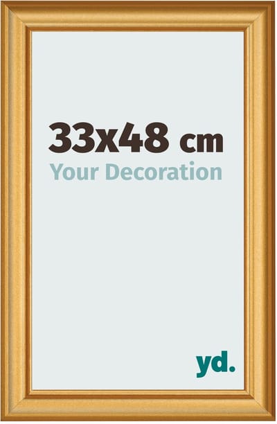 Your Decoration - Fotolijst 33x48 cm - MDF - Goud Mat - Lazio