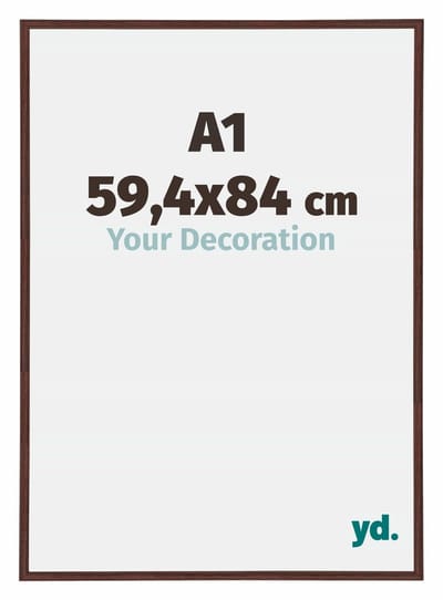 Your Decoration - Puzzellijst 59,4x84 cm - Bruin - Puzzellijst 1500-2000 stukjes - Kunststof Fotolijst - Annecy